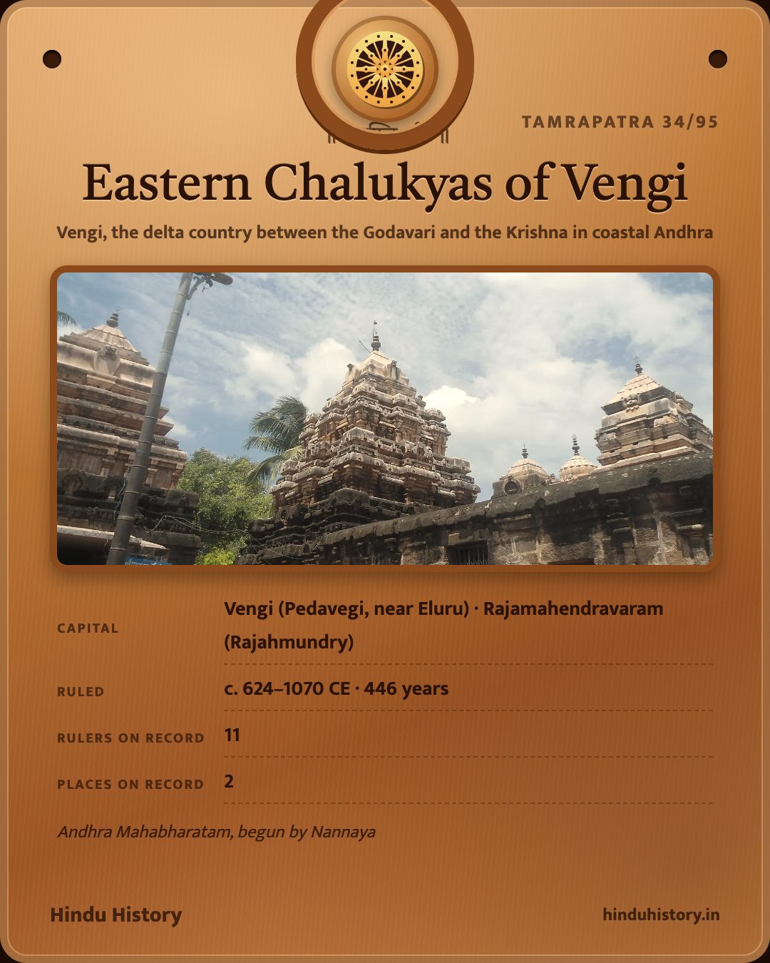 Eastern Chalukyas of Vengi
