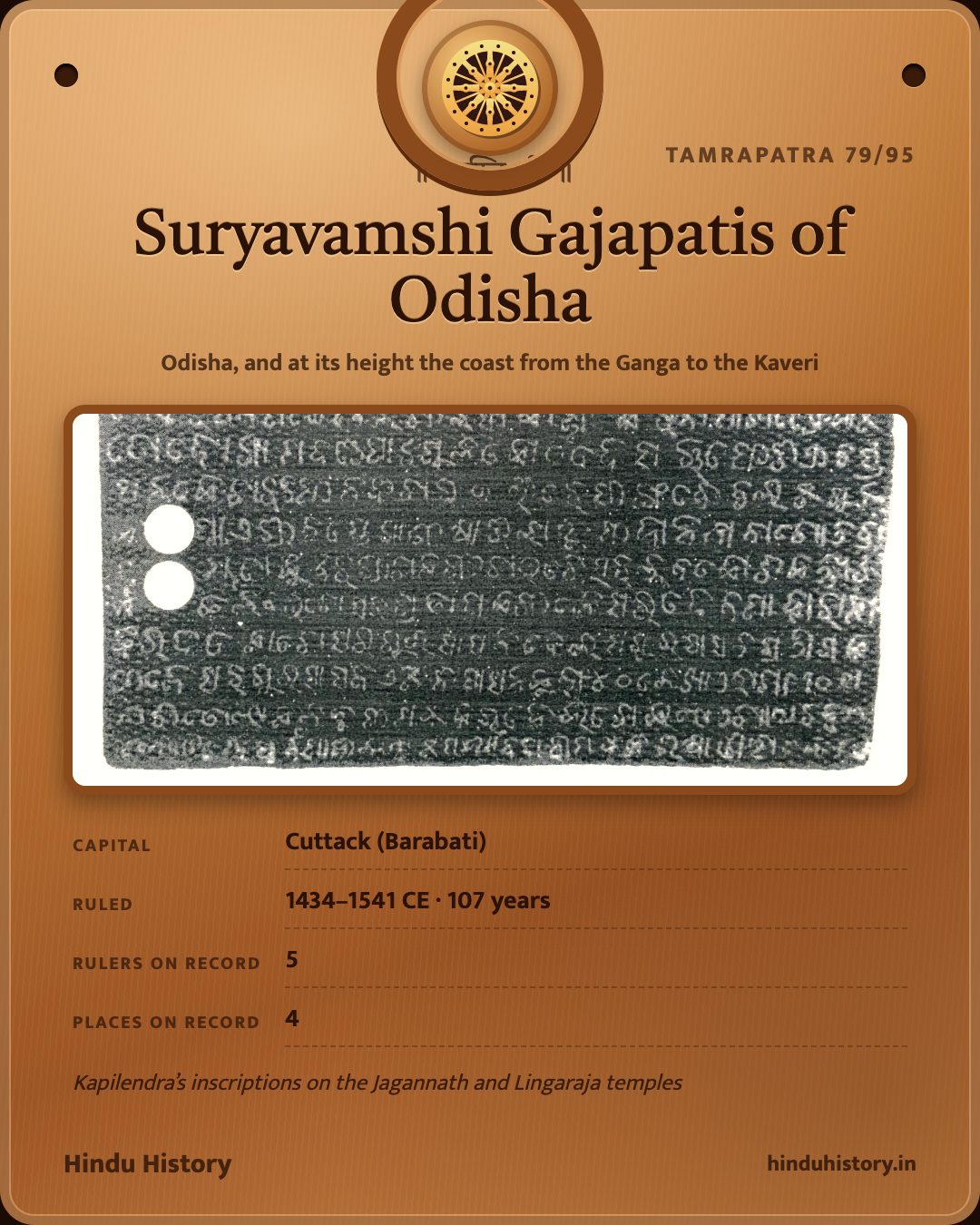 Suryavamshi Gajapatis of Odisha