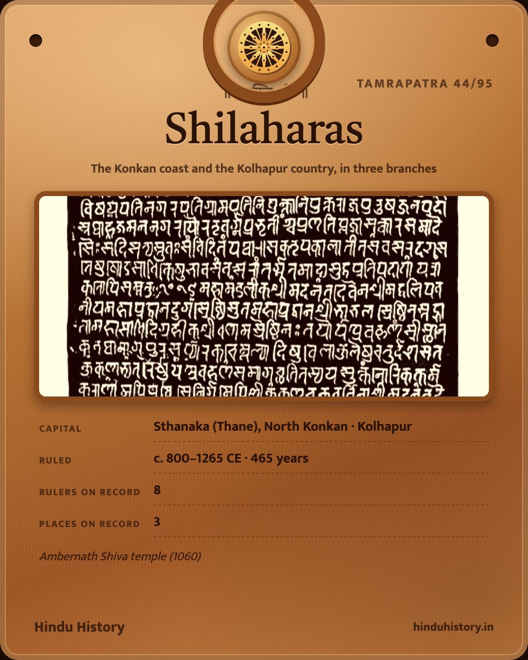 Shilaharas