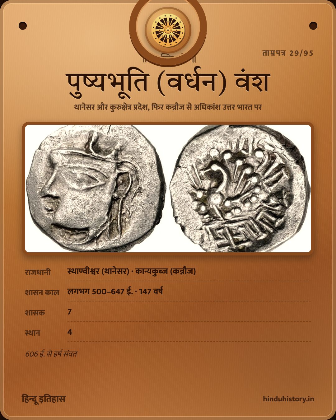 पुष्यभूति (वर्धन) वंश