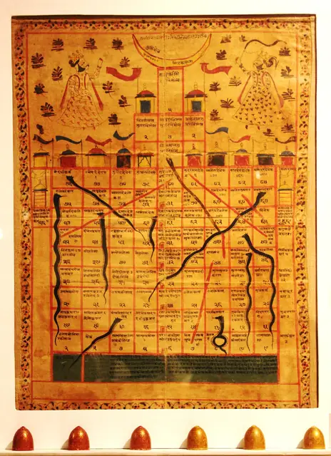 Snakes and ladders (Gyan Chaupar)