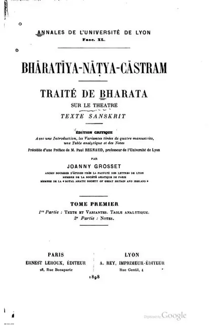 Natya Shastra